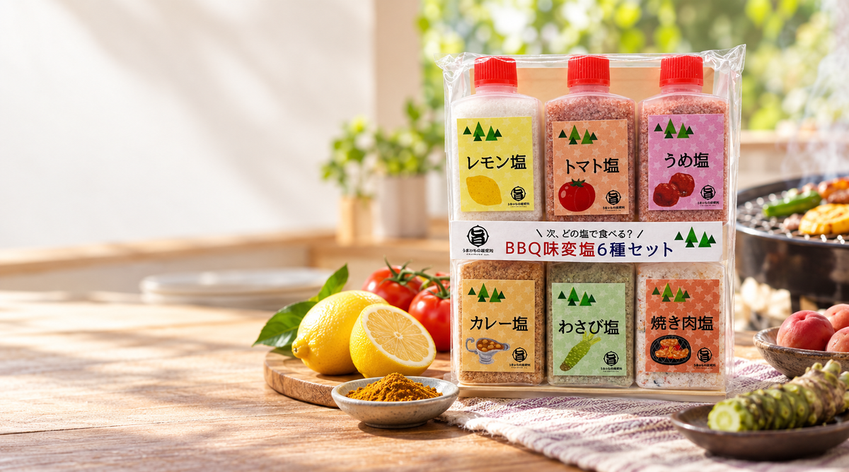 味わい豊かな調味塩